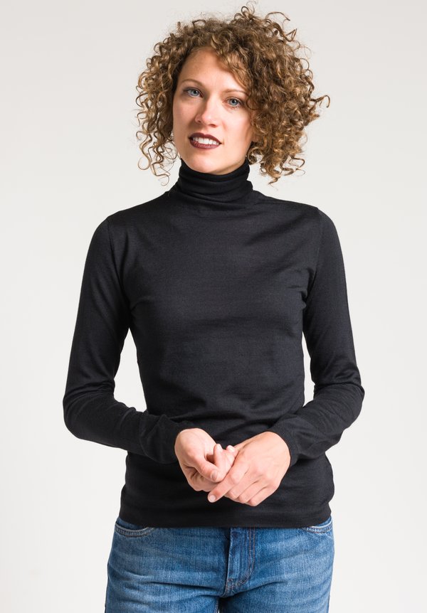 Brunello Cucinelli Turtleneck Sweater in Black	