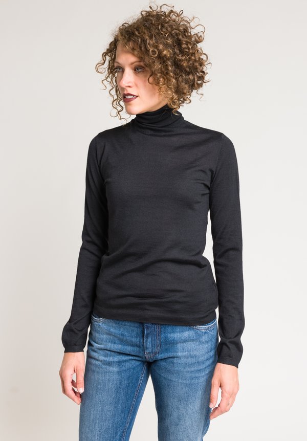 Brunello Cucinelli Turtleneck Sweater in Black	