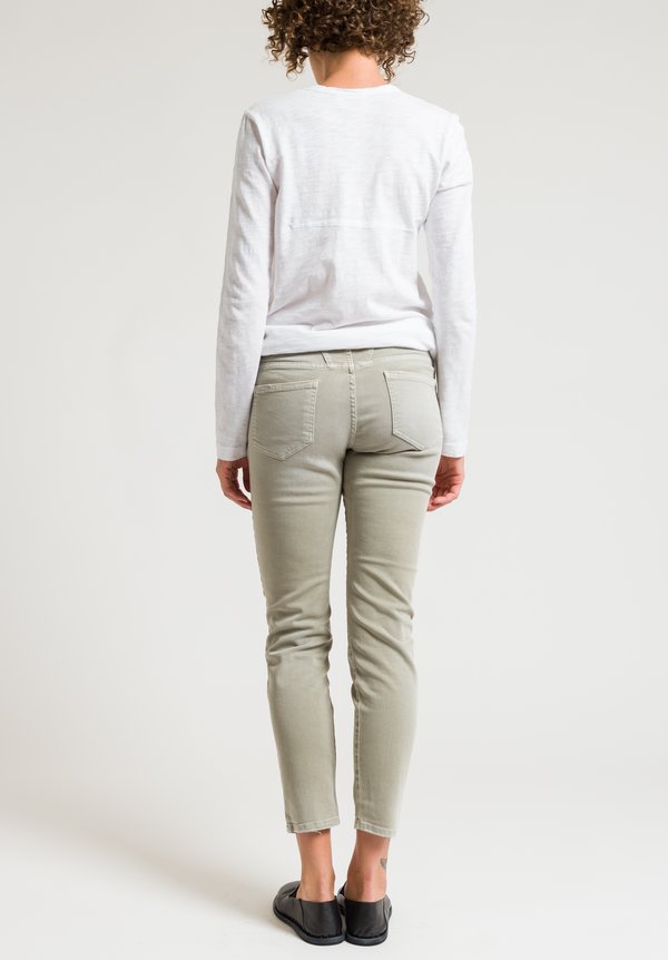 Closed Baker Cropped Narrow Jeans in Khaki	