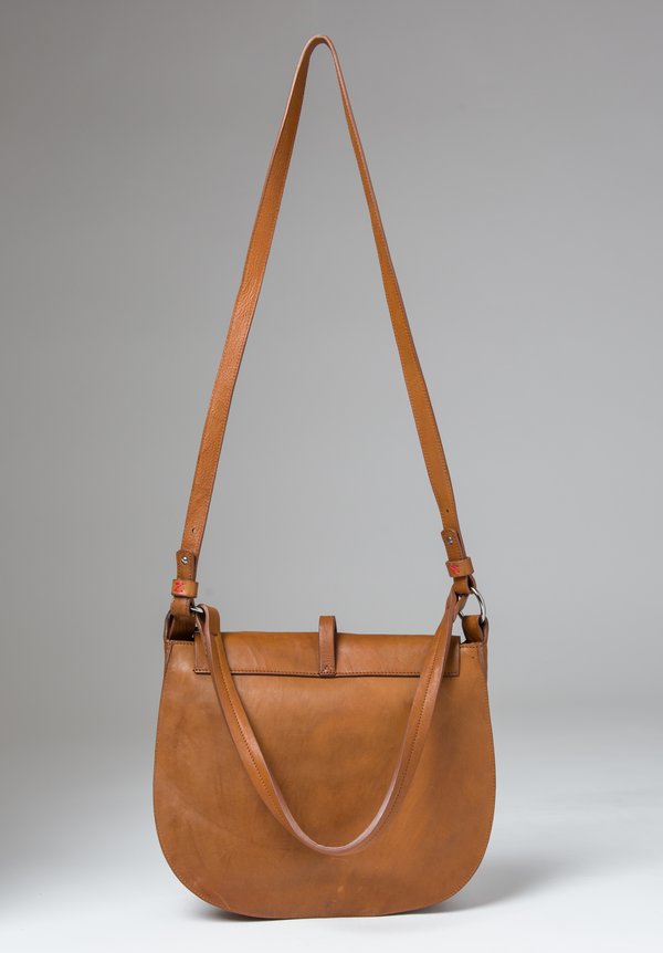 Massimo Palomba Billy Tibet Saddle Bag in Cognac | Santa Fe Dry Goods ...