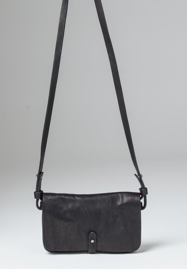 Massimo Palomba Irma Tibet Shoulder/ Waist Bag in Black	