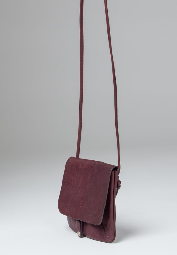 Massimo Palomba Lucy Tibet Cross Body Bag in Pomegranate	