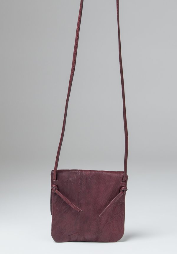 Massimo Palomba Lucy Tibet Cross Body Bag in Pomegranate	