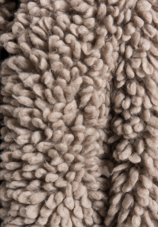 Daniela Gregis Hand-Knit Spiral Jacket in Natural	