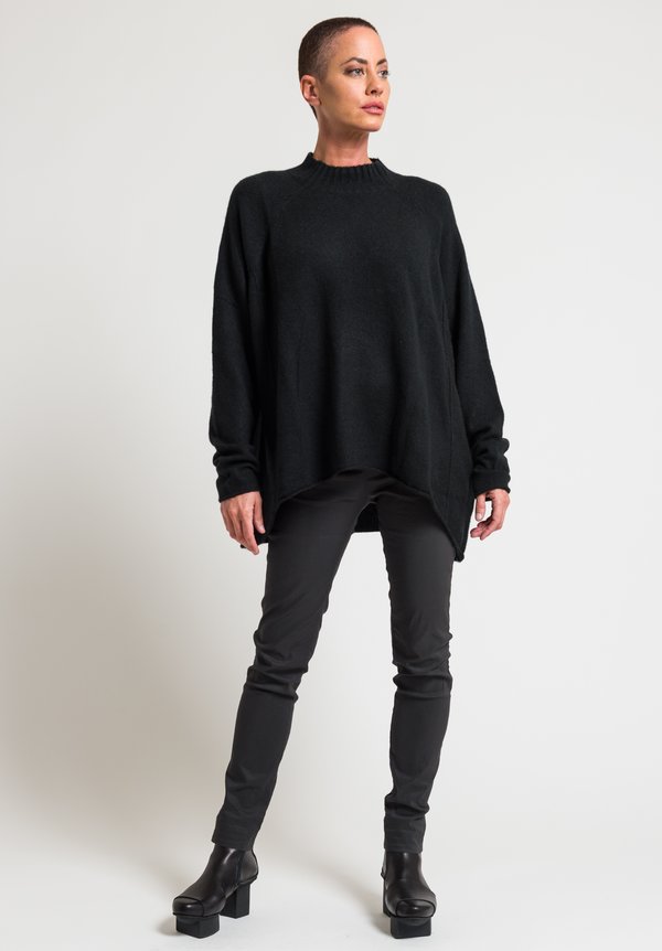Rundholz Black Label Oversized Sweater in Black	