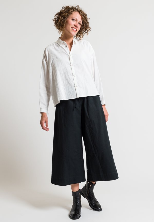 Toogood Calico Boxer Trousers in Flint	