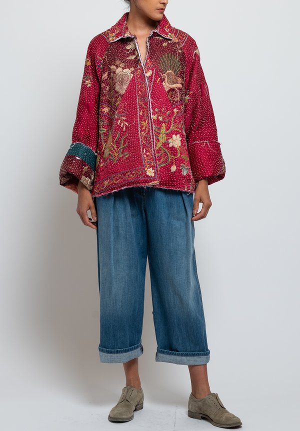 By Walid Judy Piano Shawl Coat in Red | Santa Fe Dry Goods . Workshop ...