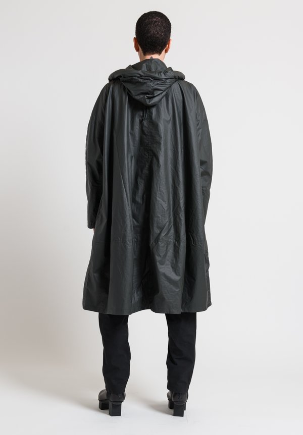 Rundholz Black Label Padded Cotton Hooded Coat in Anthra	