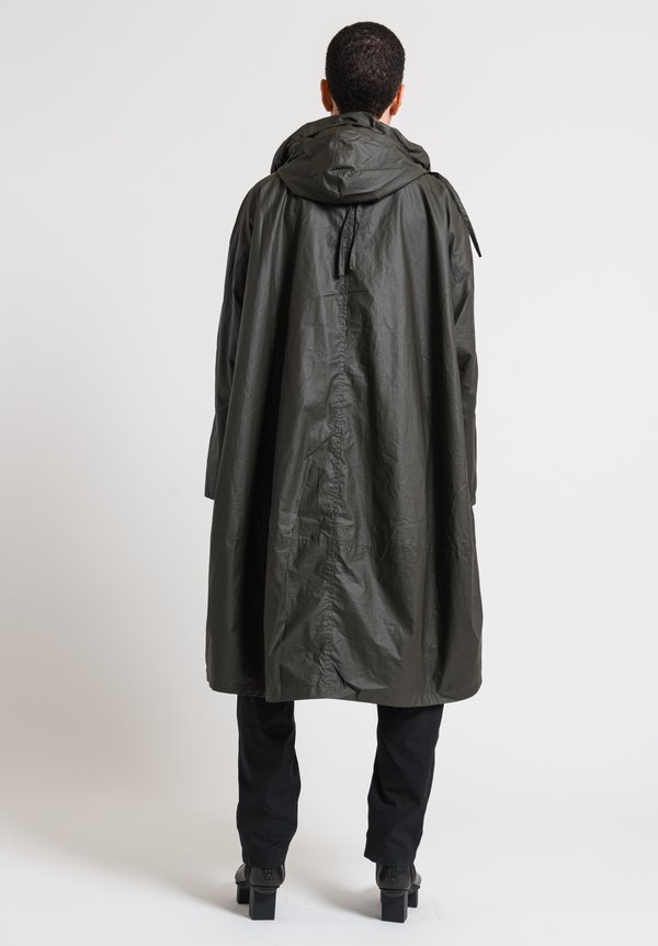 Rundholz Black Label Padded Cotton Hooded Coat in Mocca	