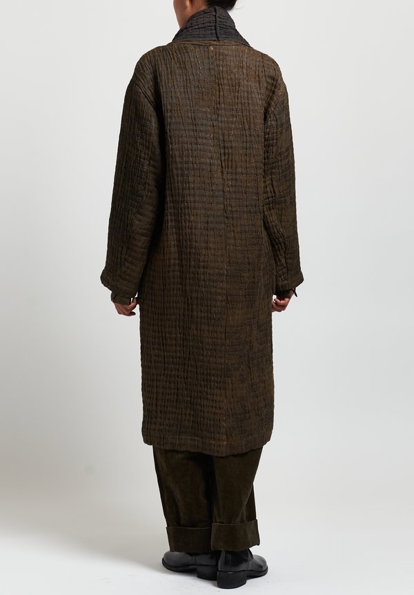 Uma Wang Chidi Coat in Brown	