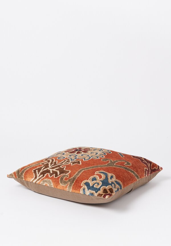 Tibet Home Hand Knotted & Woven Square Pillow in Chenden