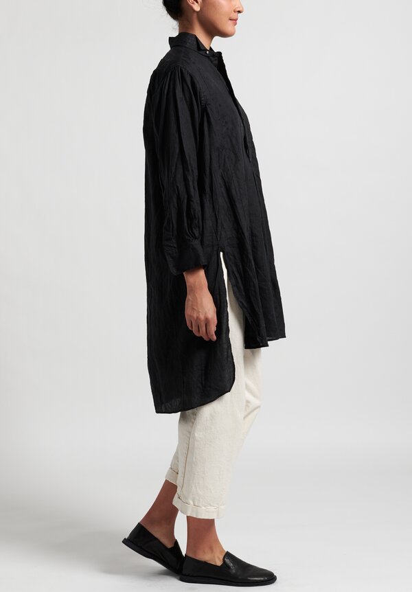 Kaval Tunic Shirt in Black