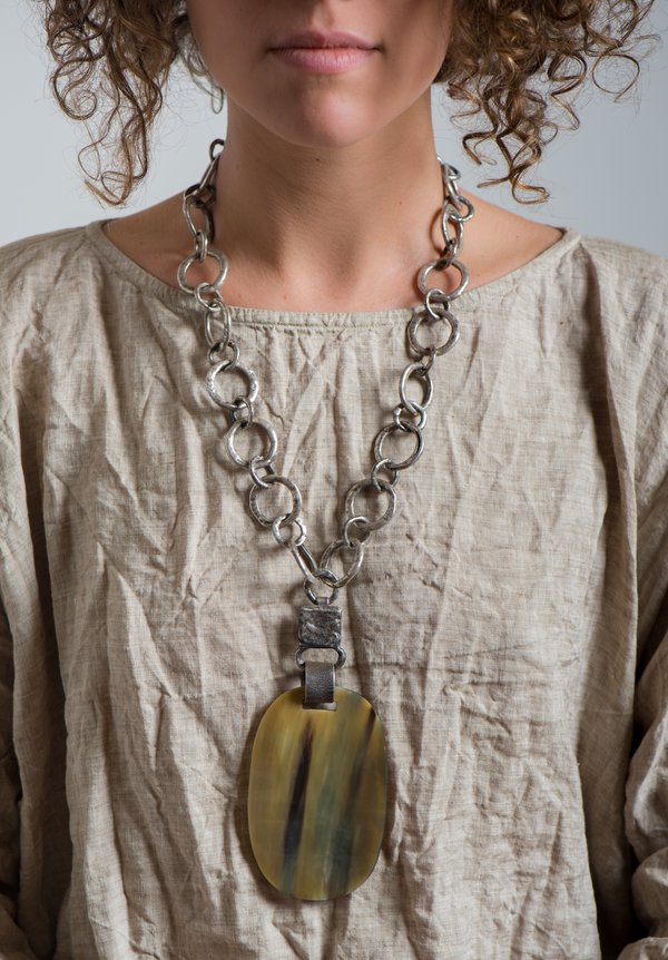 Holly Masterson Large Horn Pendant Adornment