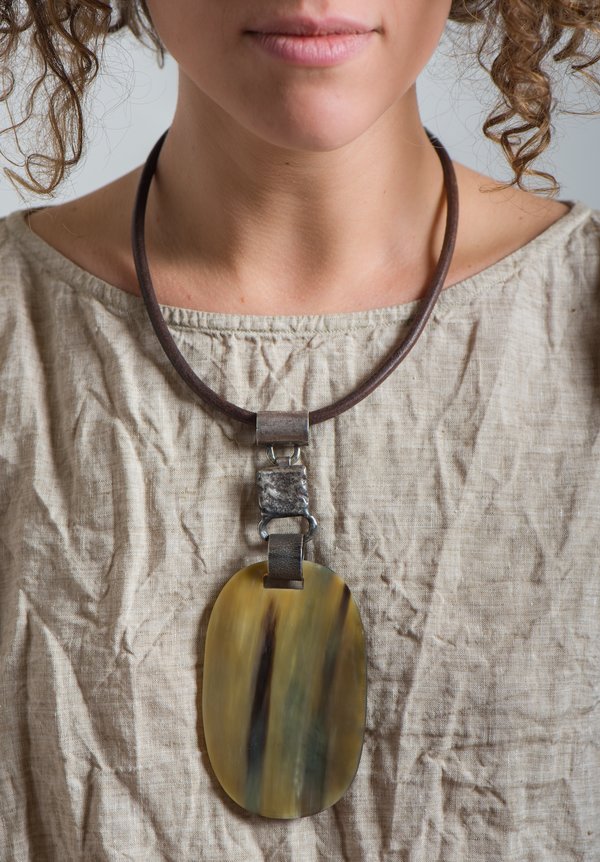 Holly Masterson Large Horn Pendant Adornment