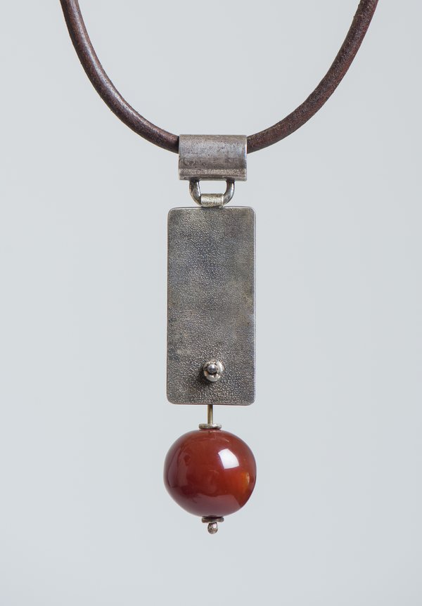 Holly Masterson Large Carnelian Bead Adornment