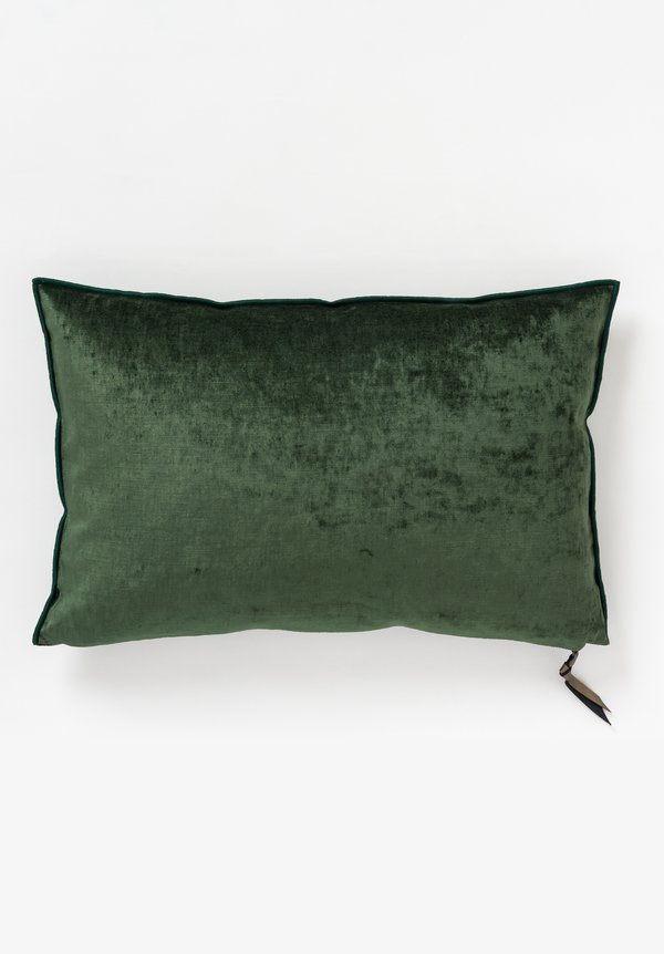 Maison de Vacances Royal Velvet Pillow in Avocat | Santa Fe Dry Goods ...