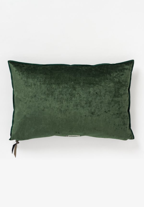Maison de Vacances Royal Velvet Pillow in Avocat | Santa Fe Dry Goods ...