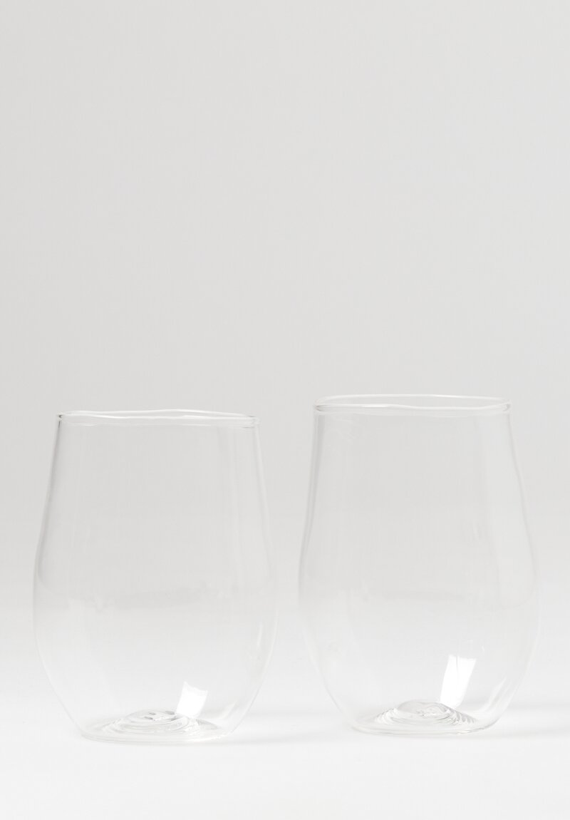 Malfatti Pair of Vino Rosso Glasses	
