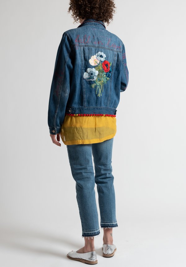 Péro Limited Edition "Fall In Love" Denim Jacket	
