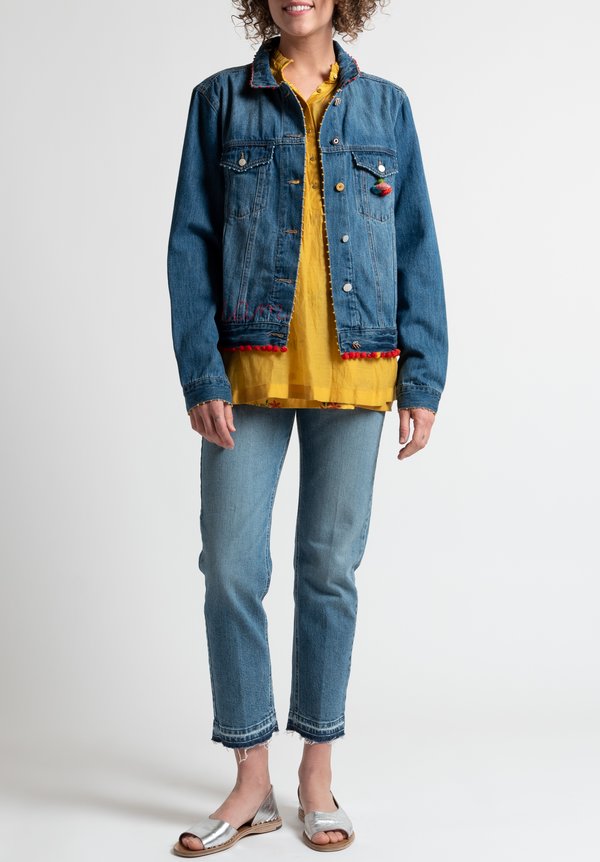 Péro Limited Edition "Fall In Love" Denim Jacket	