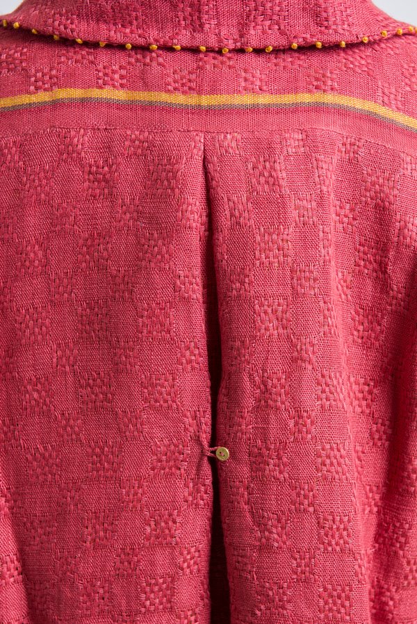 Péro Woven Jacket in Pink	