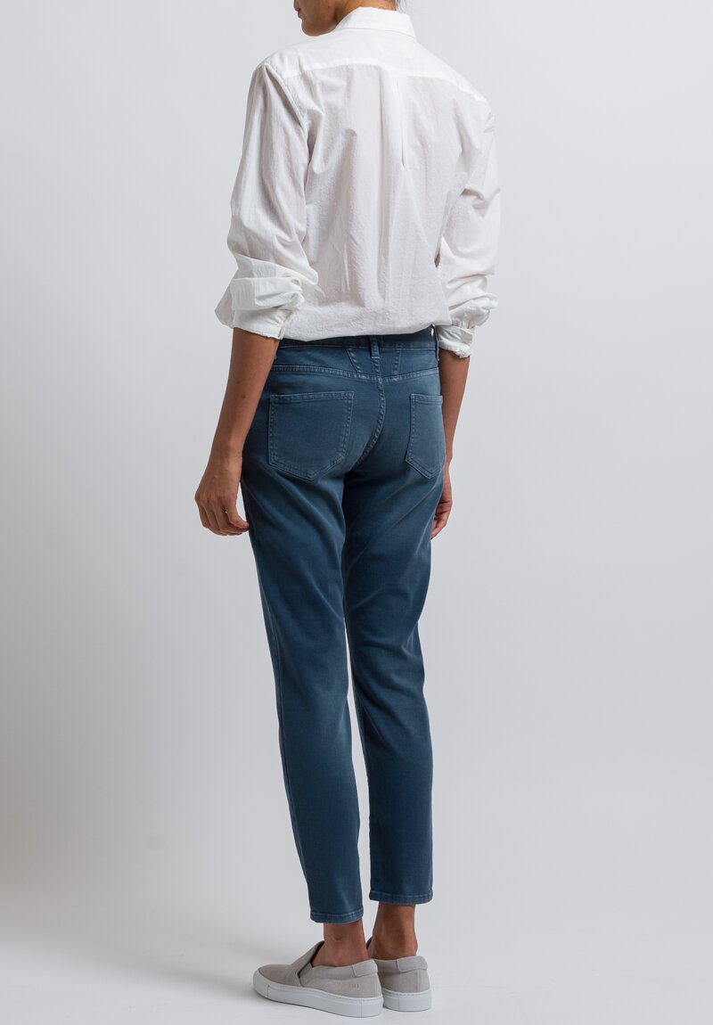 Closed Cropped Narrow Baker Jeans in Indigo 	