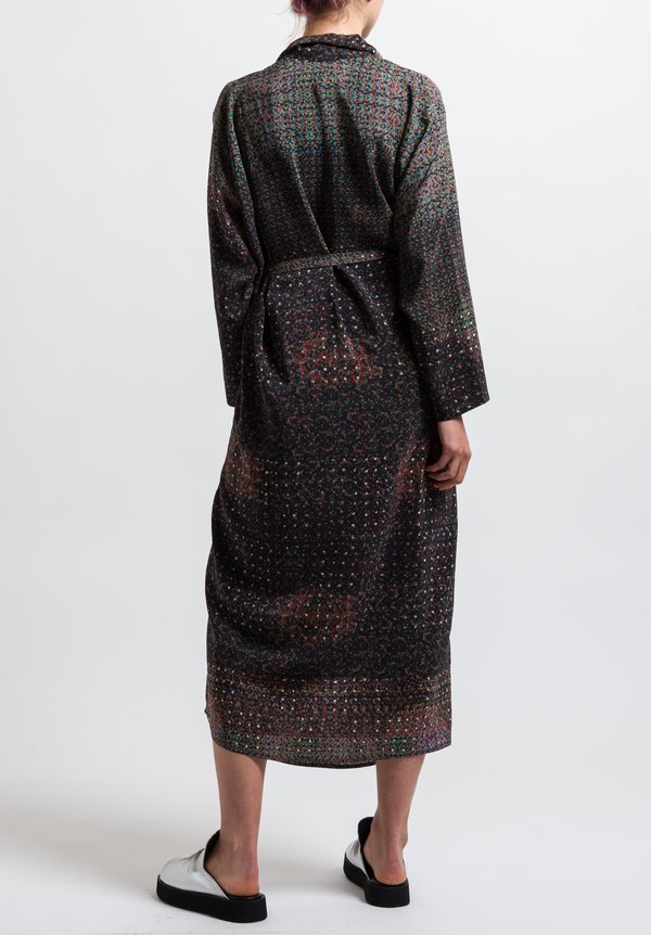 Anntian Shawl Dress in Print Q | Santa Fe Dry Goods . Workshop . Wild Life