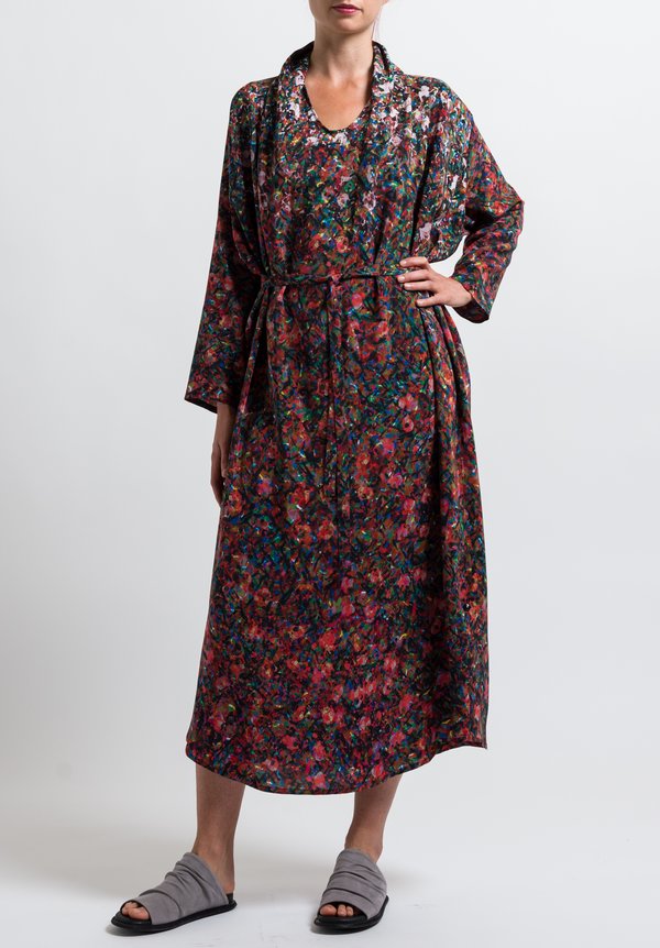 Anntian Shawl Dress in Print X	