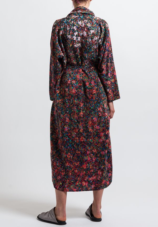 Anntian Shawl Dress in Print X	