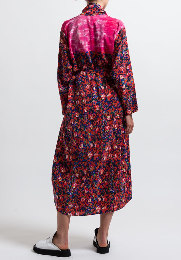 Anntian Shawl Dress in Print Y | Santa Fe Dry Goods . Workshop