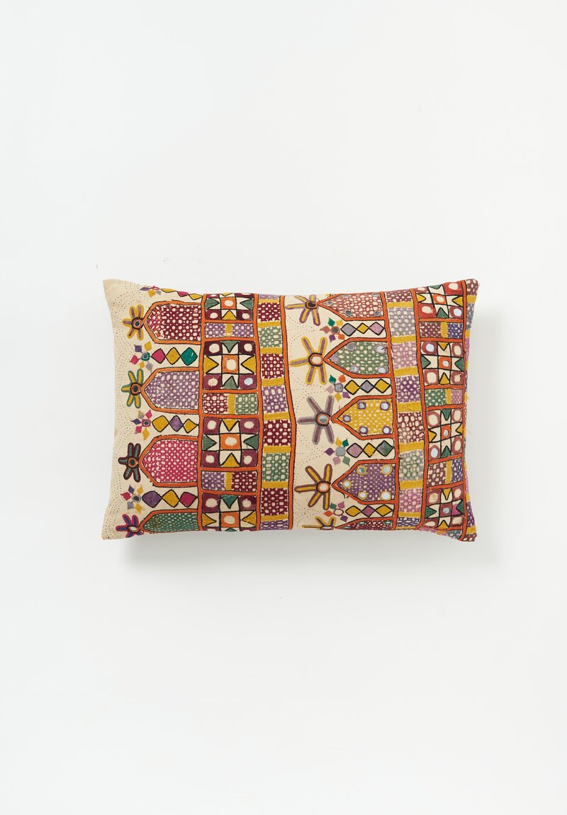Wide Indian Camel Sack Pillow	