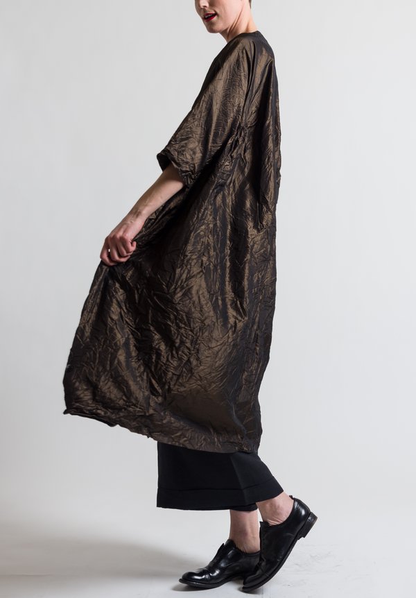 Daniela Gregis Newpride Long Dress in Bronze	