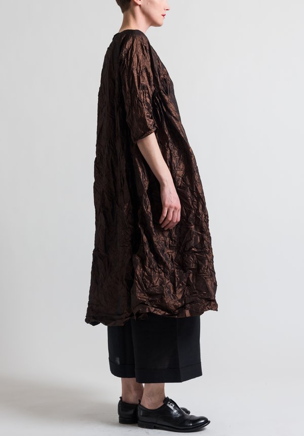 Daniela Gregis Long Newpride Dress in Rust	