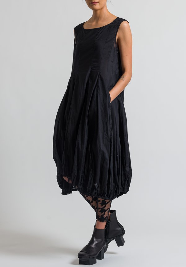 Rundholz Black Label Tulip Dress in Black	