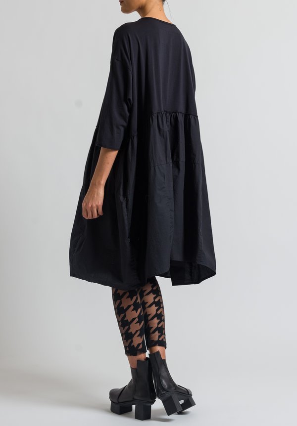 Rundholz Black Label Oversized Dress in Black	