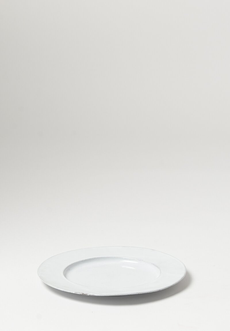 Astier de Villatte Villa Medici Dinner Plate in White	