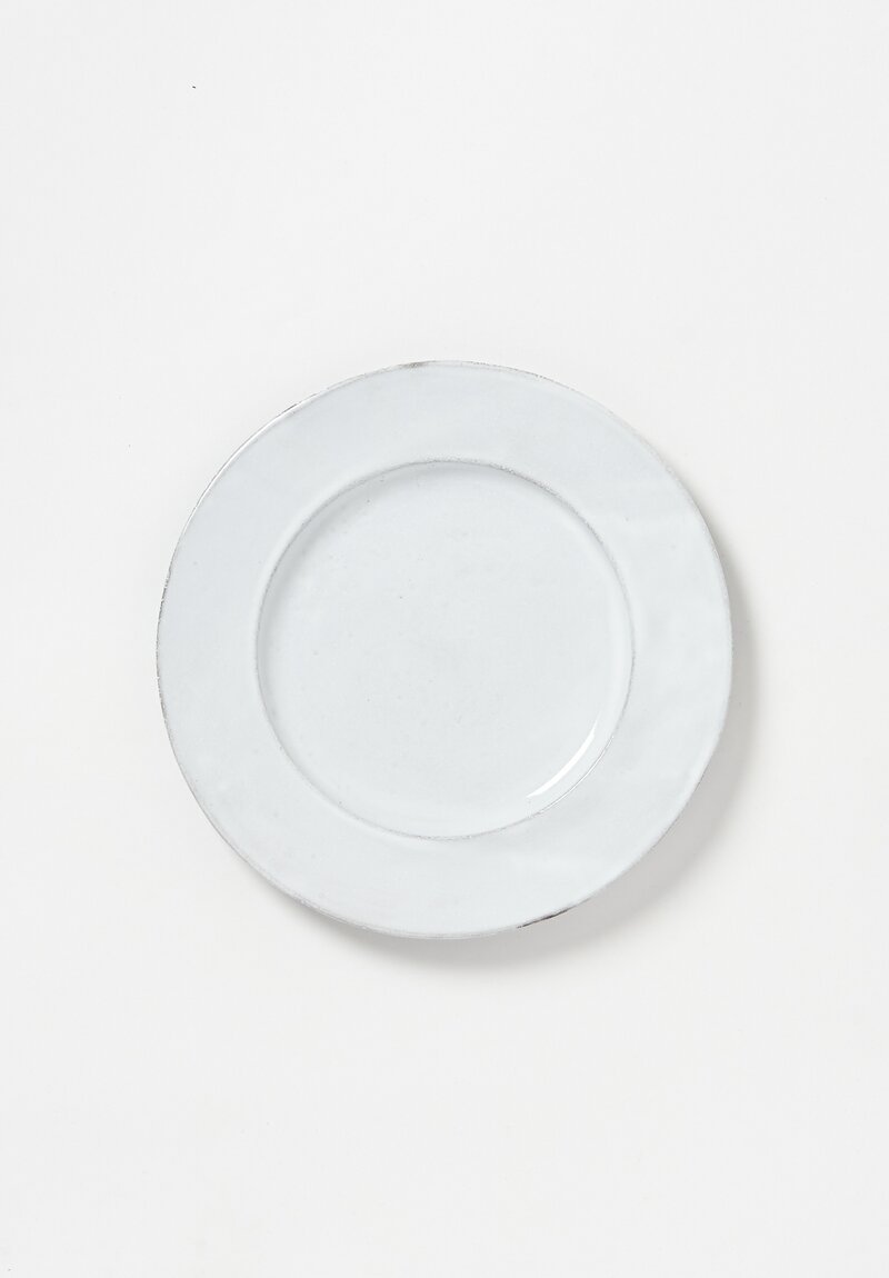 Astier de Villatte Villa Medici Dinner Plate in White	