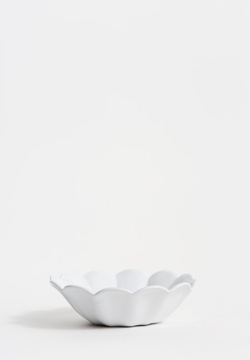 Astier de Villatte Marguerite Small Fruit Bowl White	
