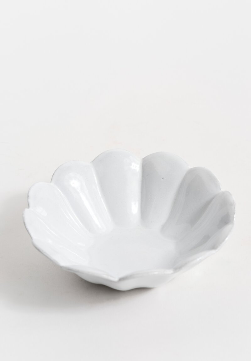Astier de Villatte Marguerite Small Fruit Bowl White	