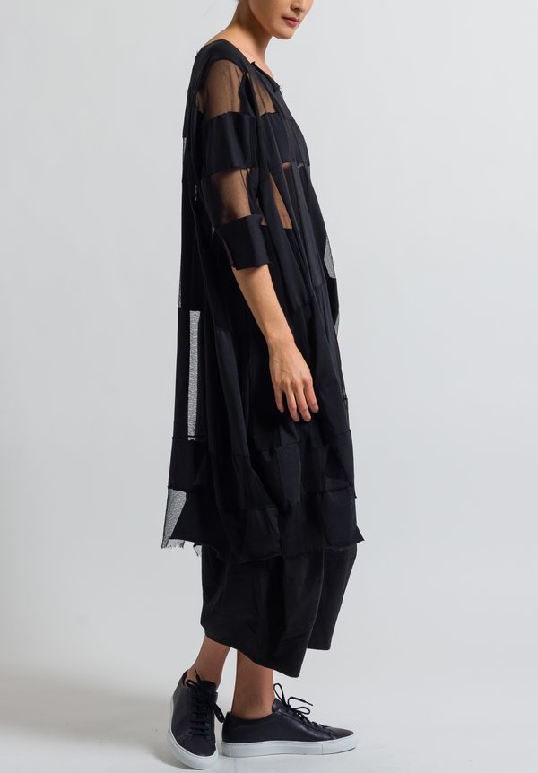 Rundholz Grid Panel Dress in Black | Santa Fe Dry Goods . Workshop ...