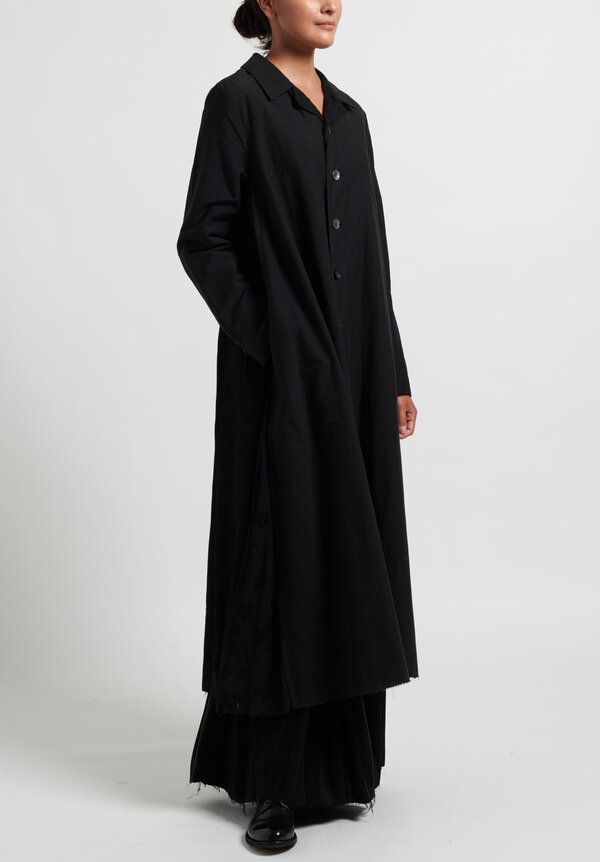 A Tentative Atelier Reversible Jonson Coat in Black	