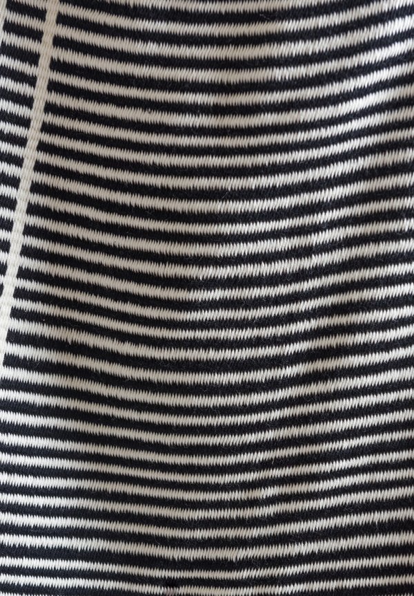 VOZ Pima Cotton Full Striped Duster in Wide Stripes	