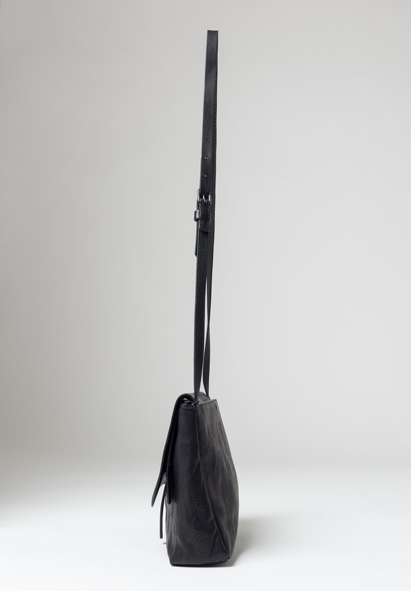 Massimo Palomba Robin Tibet Crossbody Bag in Black	