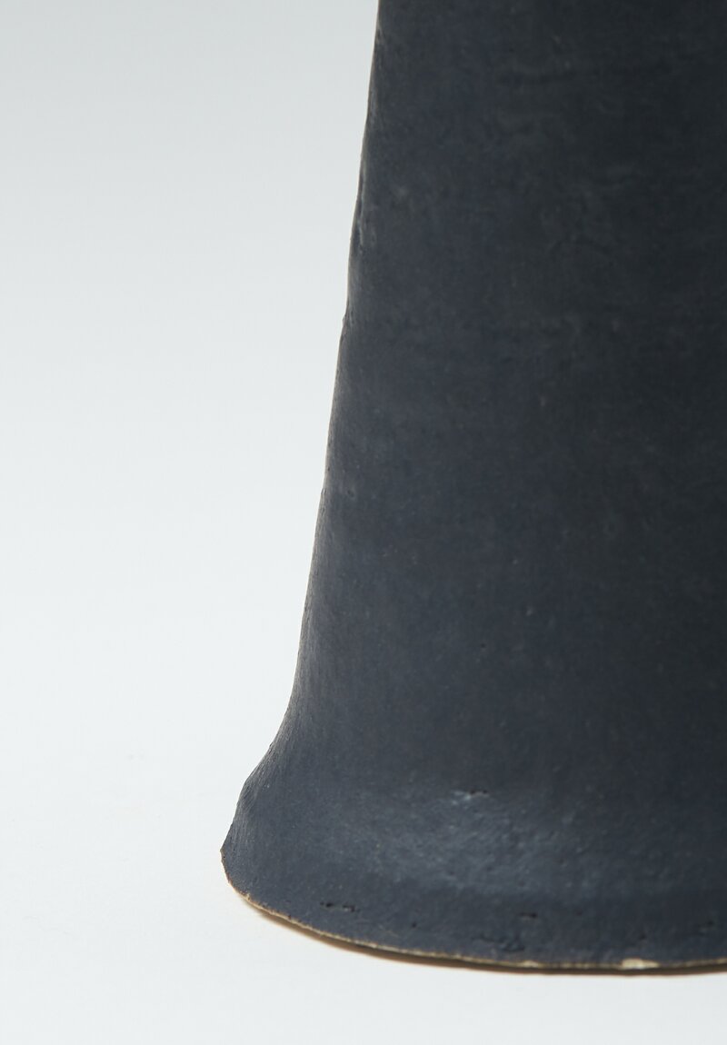 Danny Kaplan Handmade Ceramic Simple Lamp in Black	