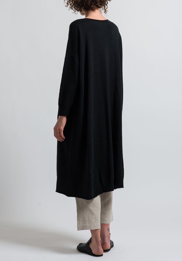 Lauren Manoogian Folk Dress in Coal | Santa Fe Dry Goods