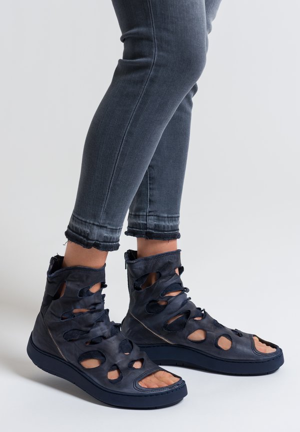 Trippen Task Sandal in Jeans	