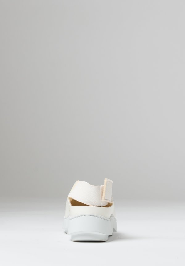 Trippen Sound Sandal in White	