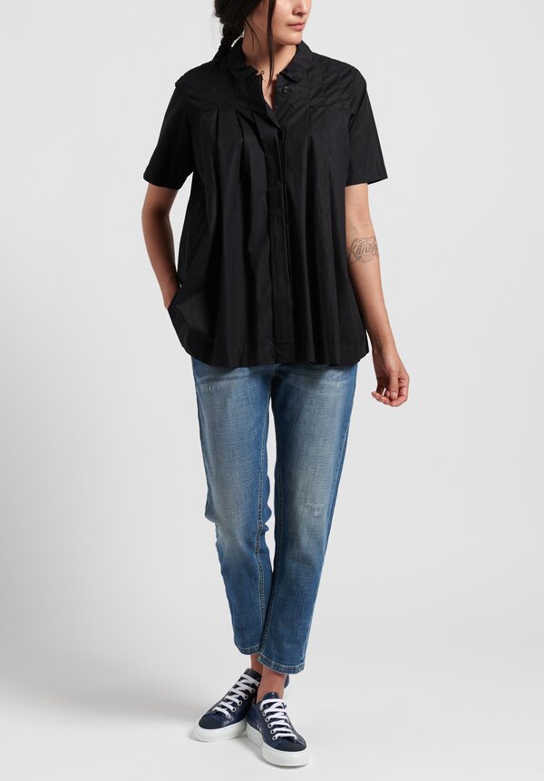 Casey Casey Laque Charlotte Shirt in Black	
