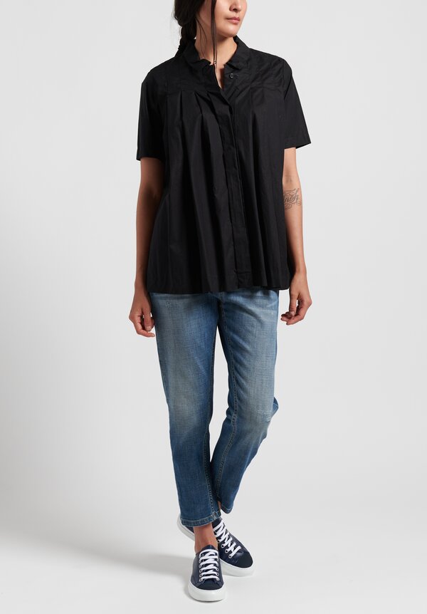 Casey Casey Laque Charlotte Shirt in Black	