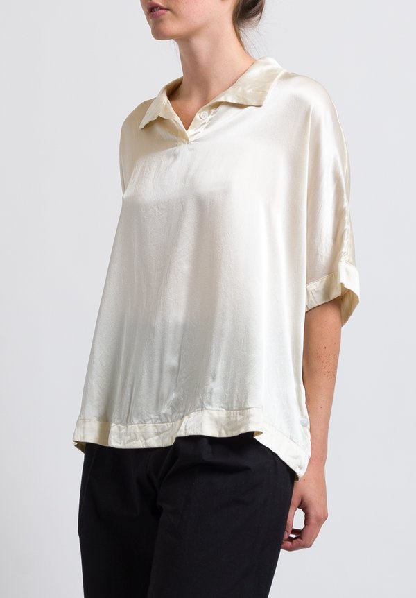 Casey Casey Crepe Summer Top in Ivory | Santa Fe Dry Goods . Workshop ...